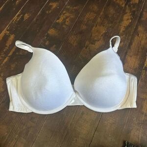 Cacique white jersey full figure 44DDD everyday bra